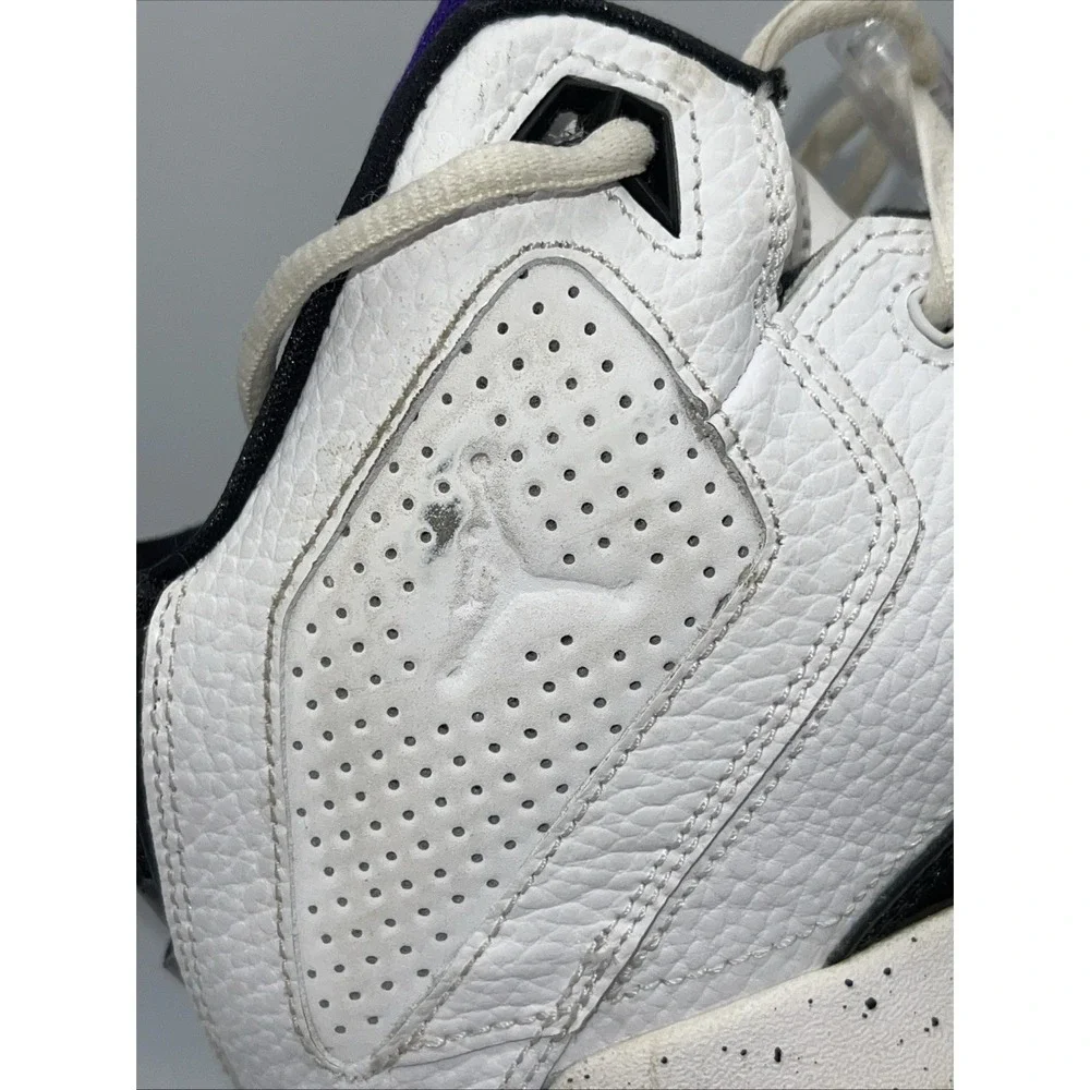 Nike‎ Air Jordan B'Loyal GS Sneakers Youth 6.5Y White Black Purple CK1425-115